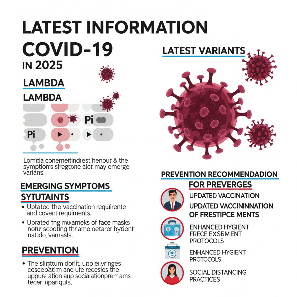 COVID-19 in 2025: Latest Variants, Symptoms, and Prevention Tips 5 COVID-19 in 2025